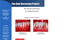 Desktop Screenshot of gumrecession.com